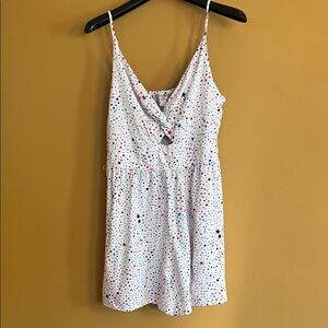 LOFT Multicolor Star Print Top